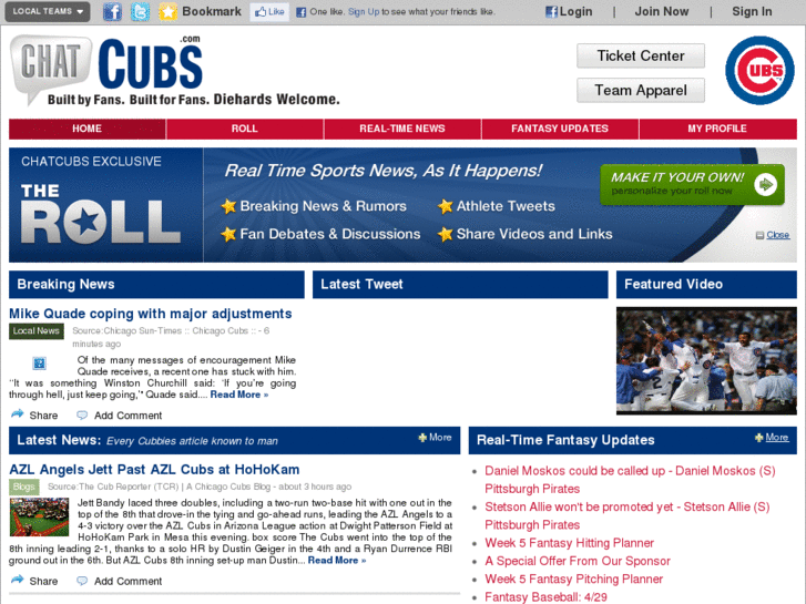 www.chatcubs.com