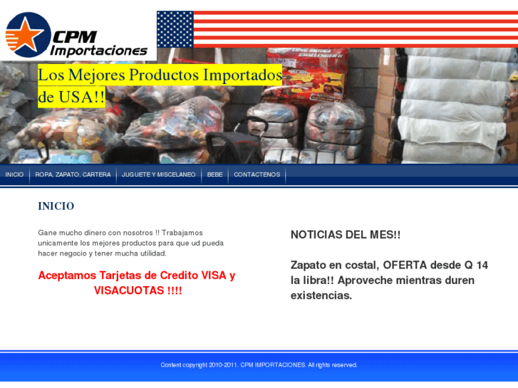 www.cpmimportaciones.com