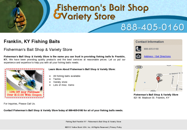 www.fishermansbaitshop.com