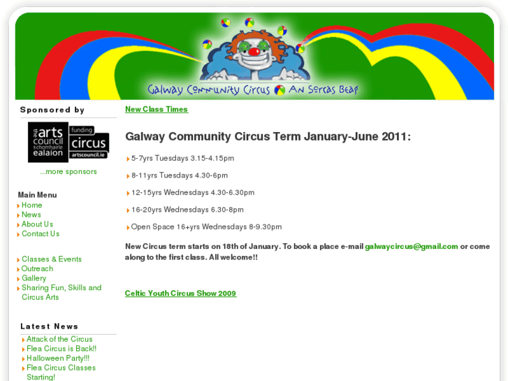 www.galwaycommunitycircus.com