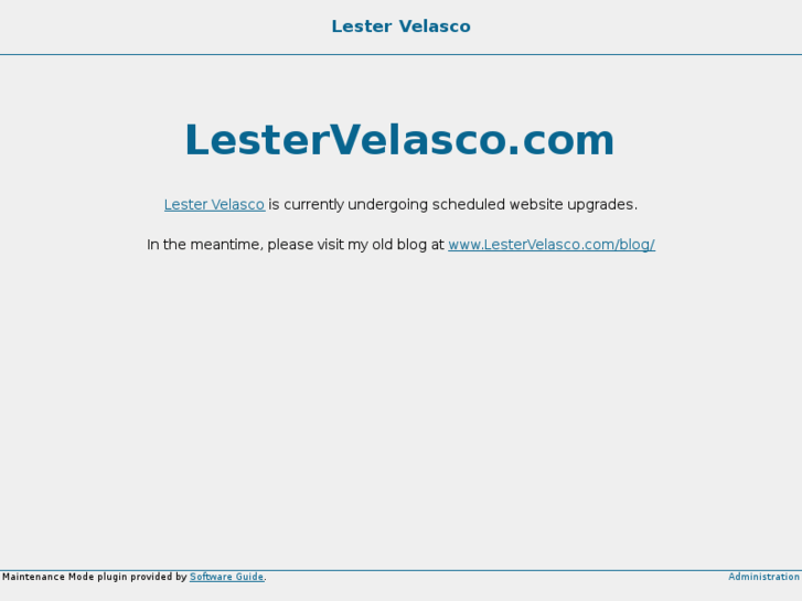 www.lestervelasco.com