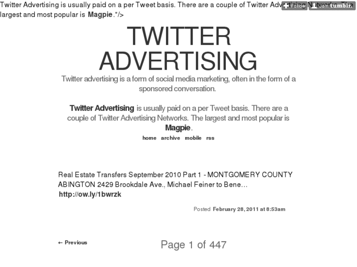 www.magpie-twitter-advertising.com