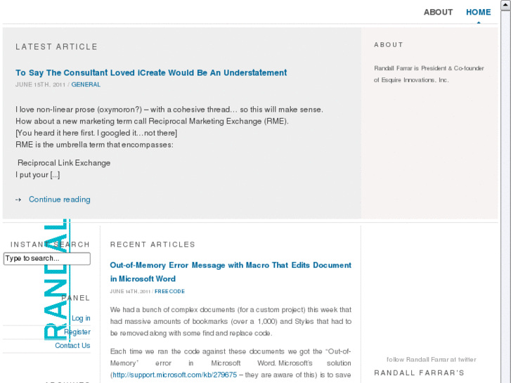 www.randallfarrar.com