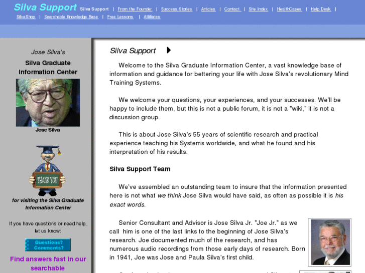 www.silvasupport.org