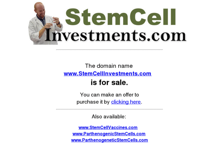 www.stemcellinvestments.com