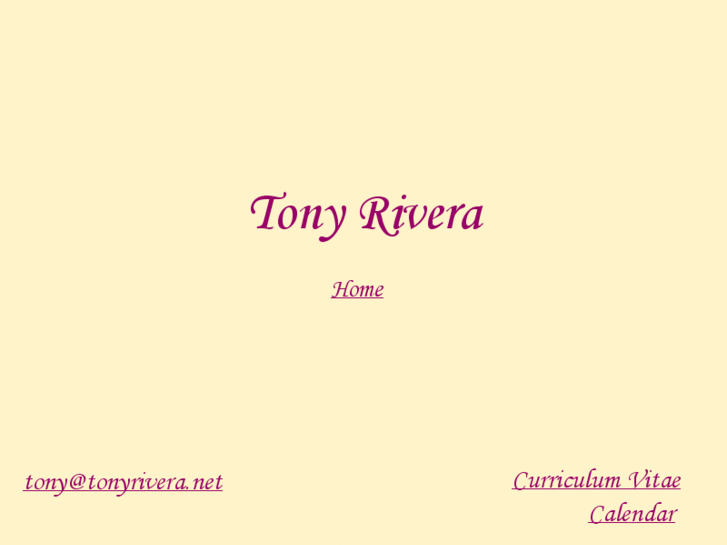 www.tonyrivera.net