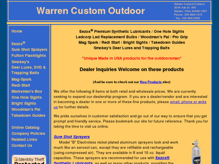 www.warrencustomoutdoor.com