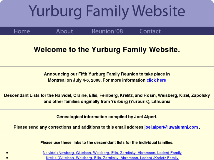 www.yurburgfamily.com