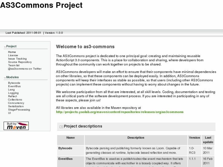 www.as3commons.org