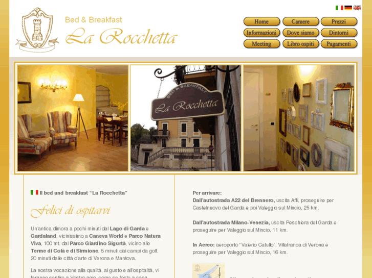 www.bedandbreakfastrocchetta.it