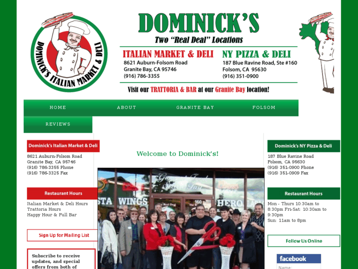 www.dominicksmarketdeli.com