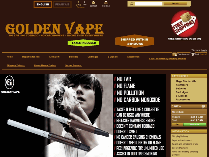 www.goldenvape.com