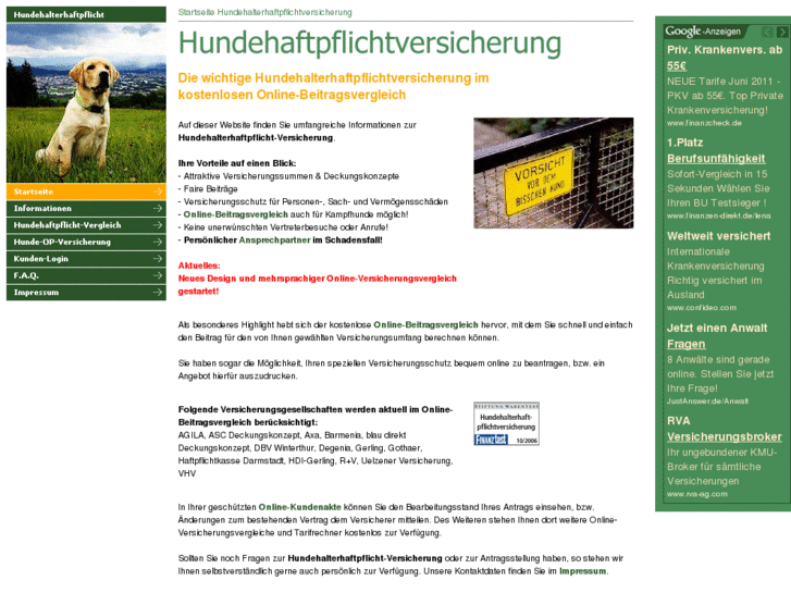 www.hundehalterhaftpflichtversicherung24.com