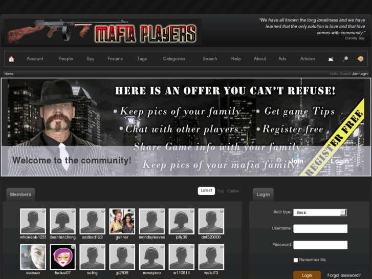 www.mafiaplayers.com