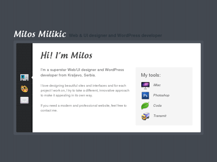 www.milosmilikic.com