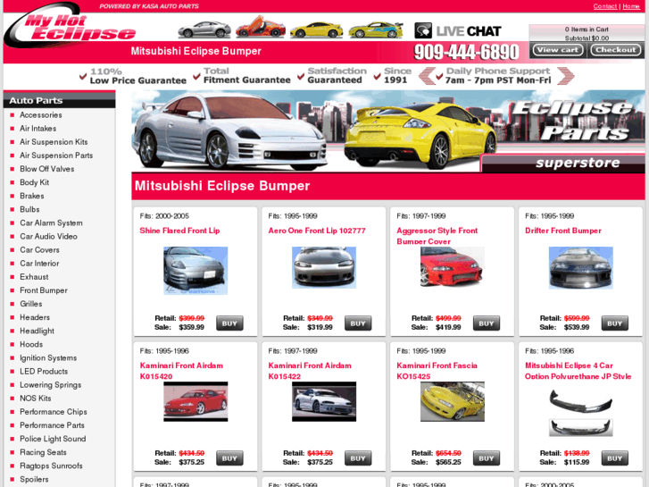 www.mitsubishieclipsebumper.com