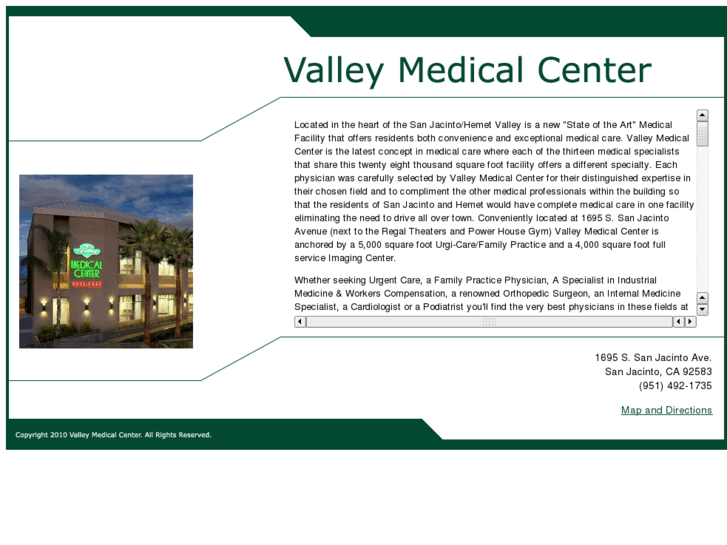 www.myvalleymedicalcenter.com