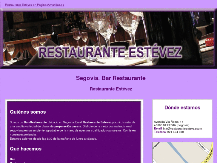 www.restauranteestevez.com