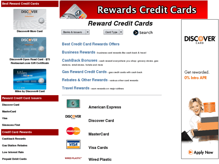 www.rewardcreditcards.net