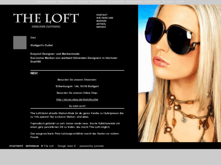 www.theloft-designerclothing.com