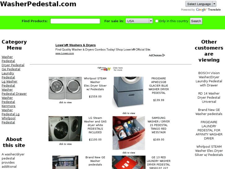 www.washerpedestal.com