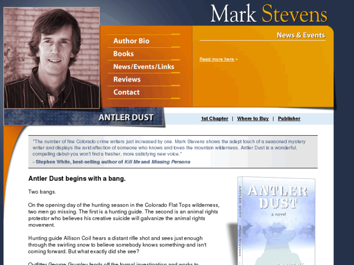 www.writermarkstevens.com