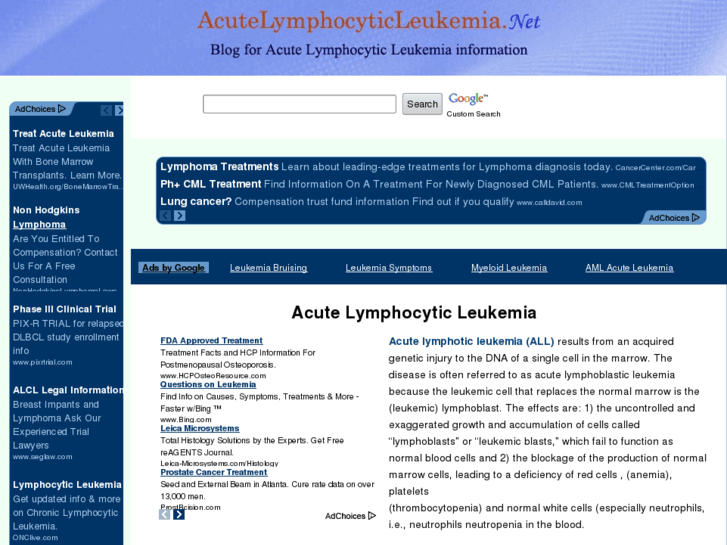 www.acutelymphocyticleukemia.net