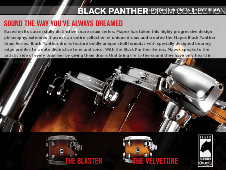 www.blackpantherdrumset.com