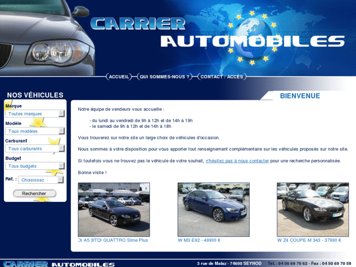 www.carrier-automobiles.com