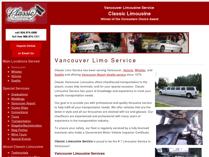 www.classiclimousine.ca