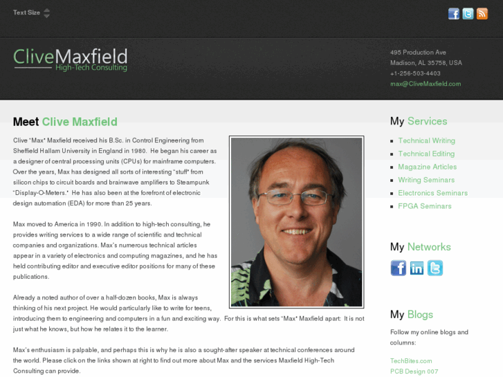 www.clivemaxfield.com