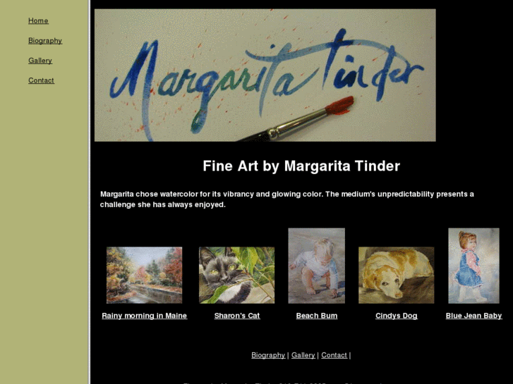 www.margaritatinderwatercolors.com