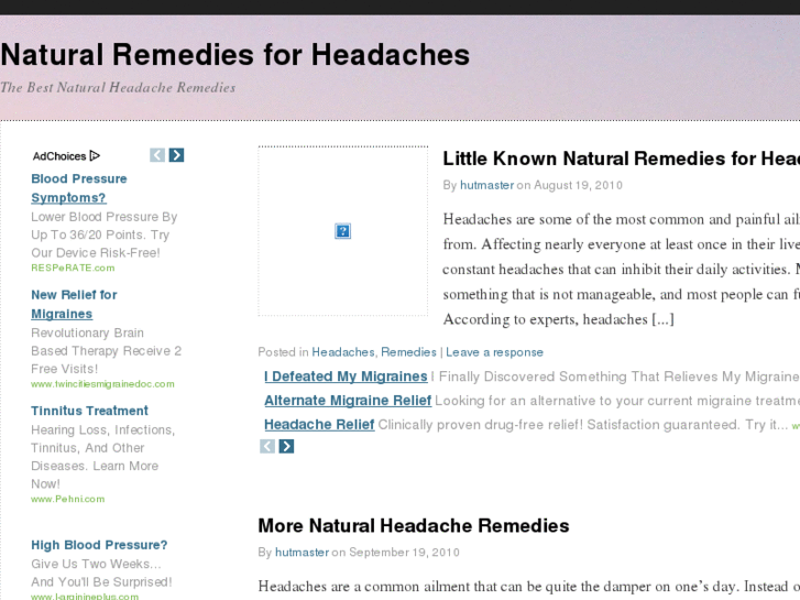 www.naturalremediesforheadaches.com