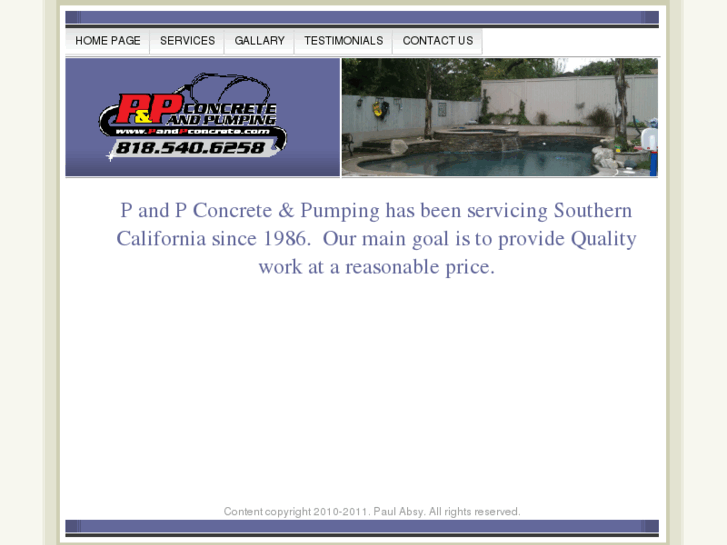 www.pandpconcrete.com