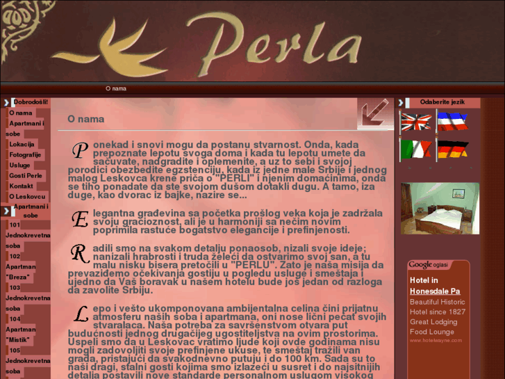 www.pansionperla.com