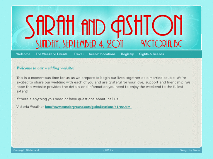 www.sarahandashton.com