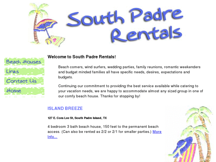 www.southpadrerentals.com