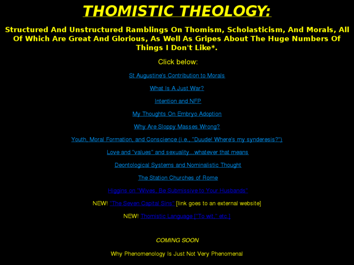 www.thomistictheology.com