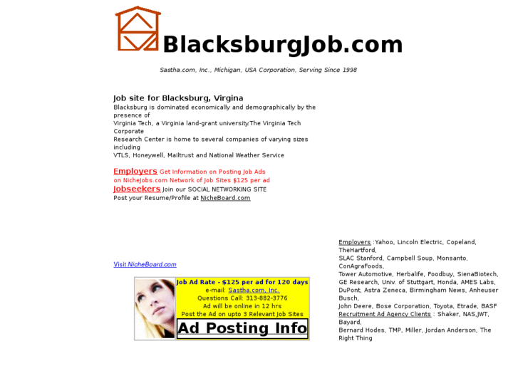 www.blacksburgjob.com