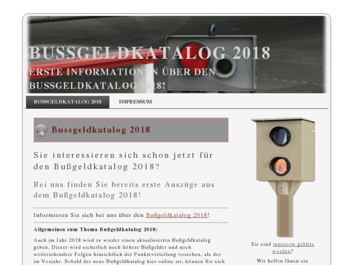 www.bussgeldkatalog-2018.de