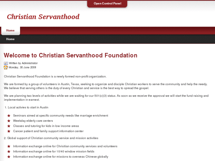 www.christianservanthoodfoundation.org