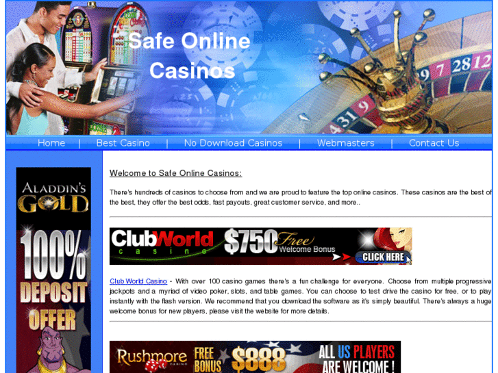 www.findsafeonlinecasinos.com