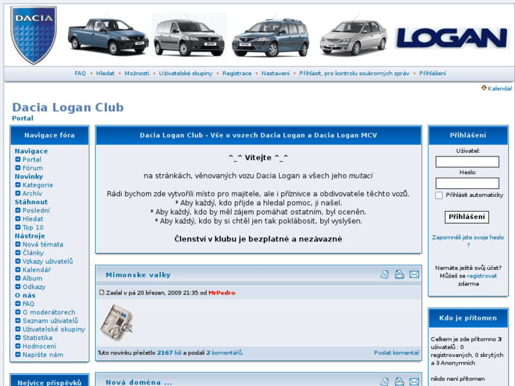 www.logan-club.cz