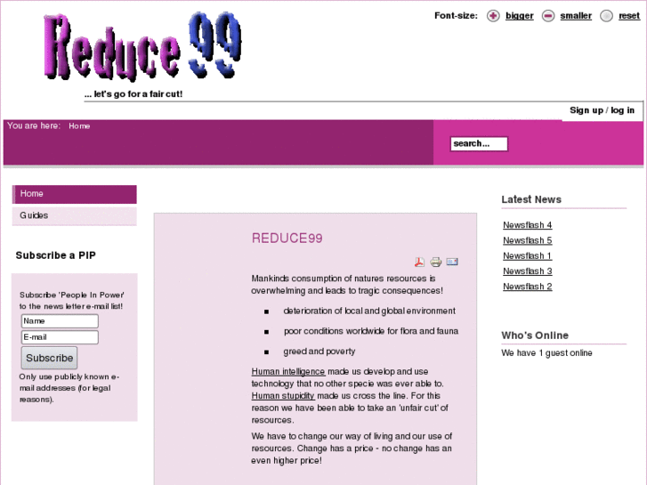 www.reduce99.org