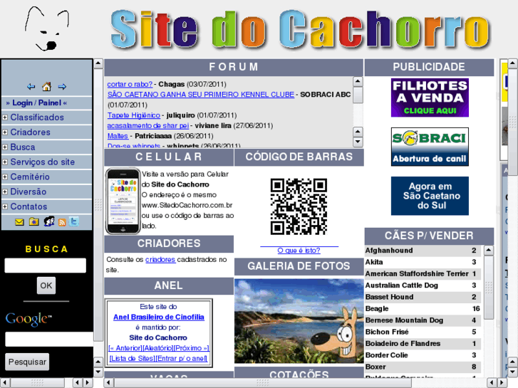 www.sitedocachorro.com