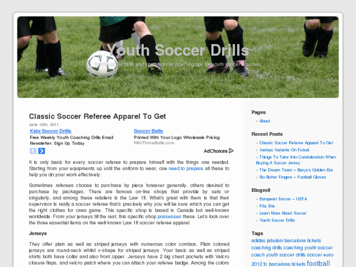 www.youthsoccerdrills.net