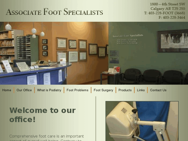 www.associatefootspecialists.com