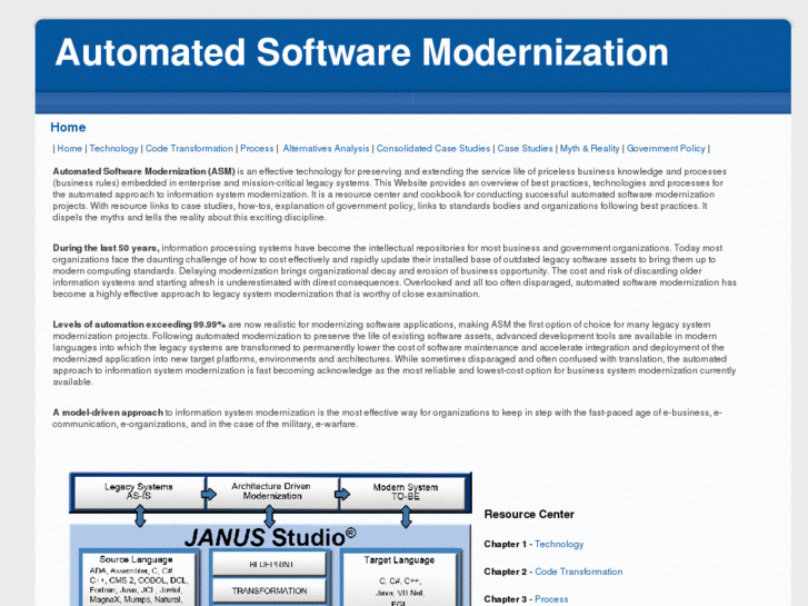 www.automatedsoftwaremodernization.com