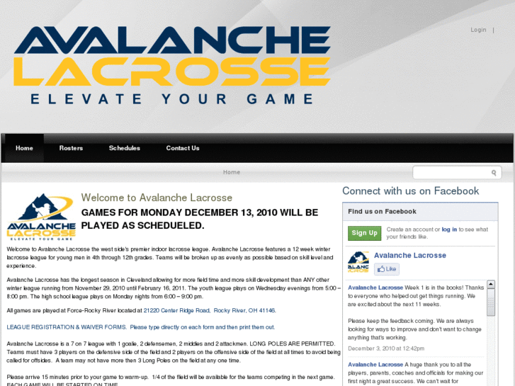 www.avalanchelacrosse.com