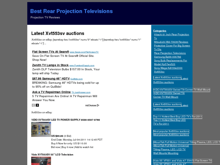 www.bestrearprojectiontelevisions.com